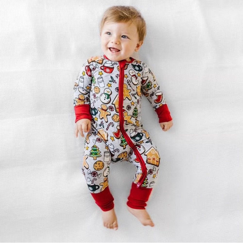 Little Sleepies - Holiday Treats Zippy - 6-12 Months - Limited Edition
